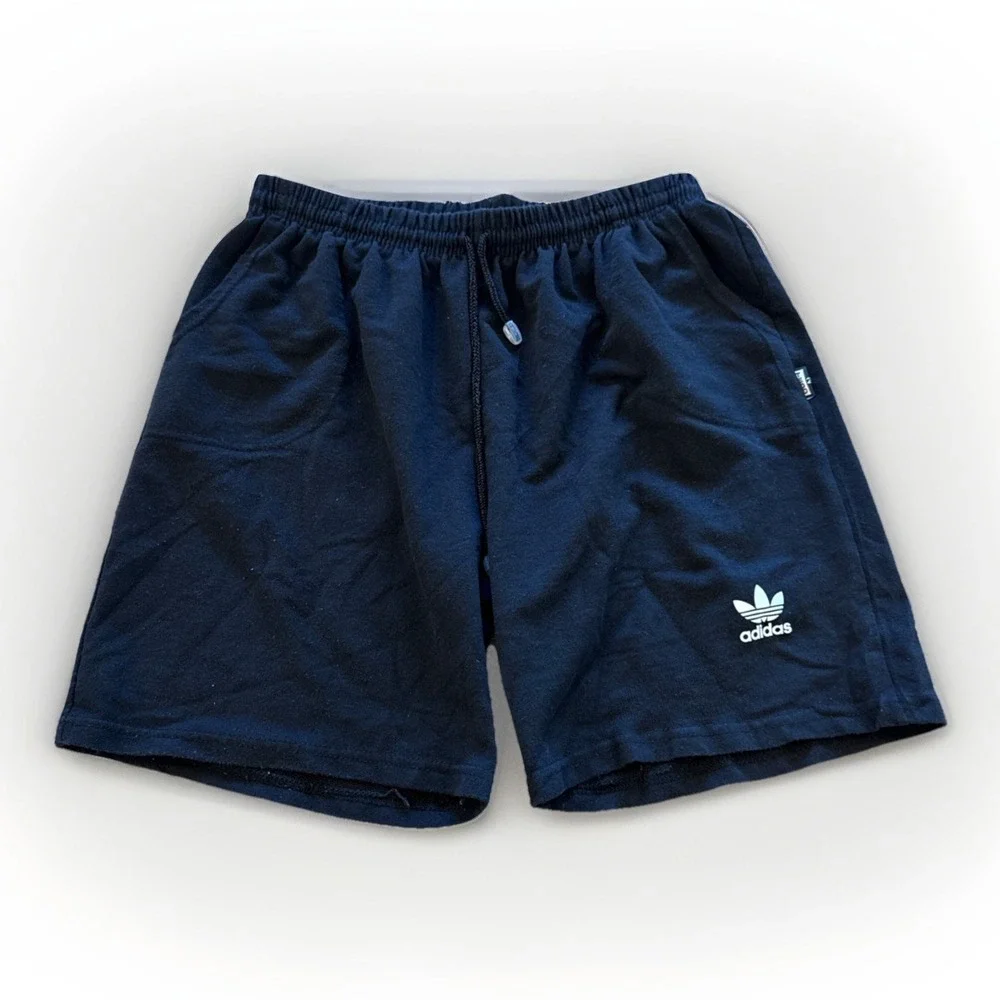 Vintage Adidas Shorts‎ Mens M Black Cotton TEDO 2 Soccer Gym Athleisure